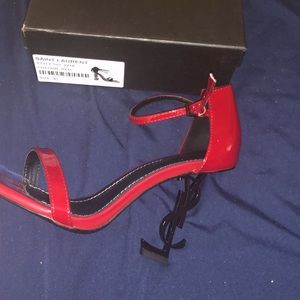 Authentic saint laurent heel